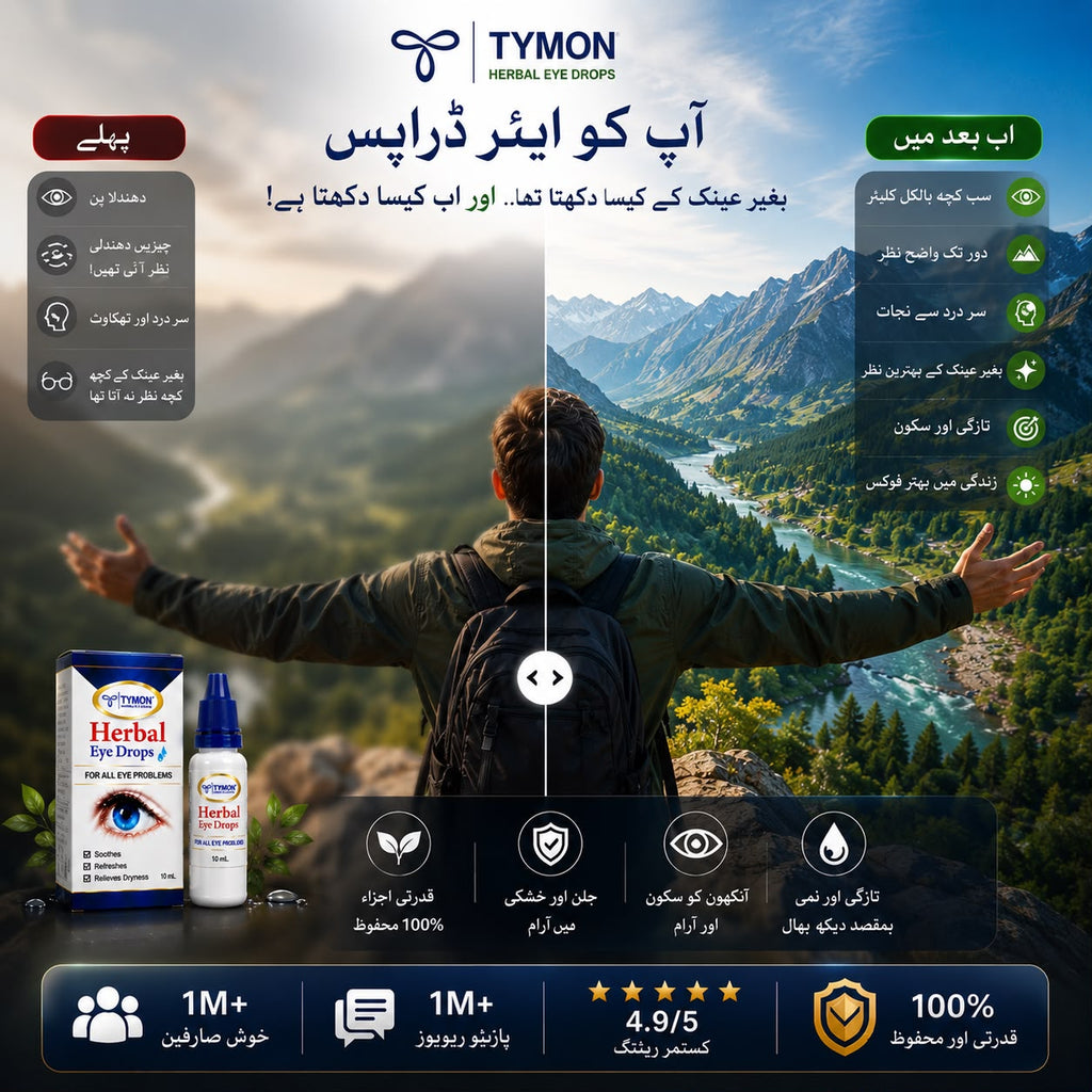 Tymon Herbal Eye Drop Limited Stock